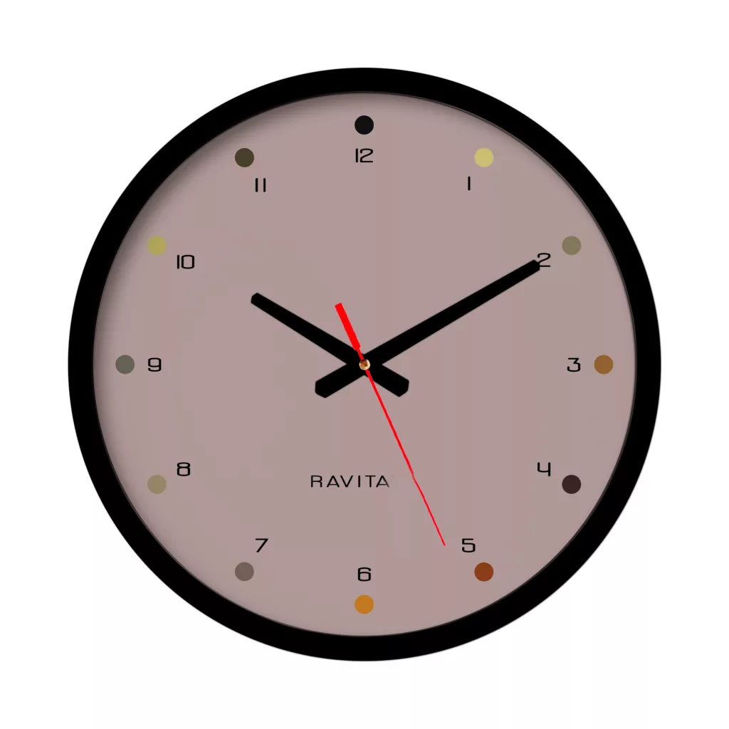 ساعت دیواری راویتا مدل مینیمال کد 3639