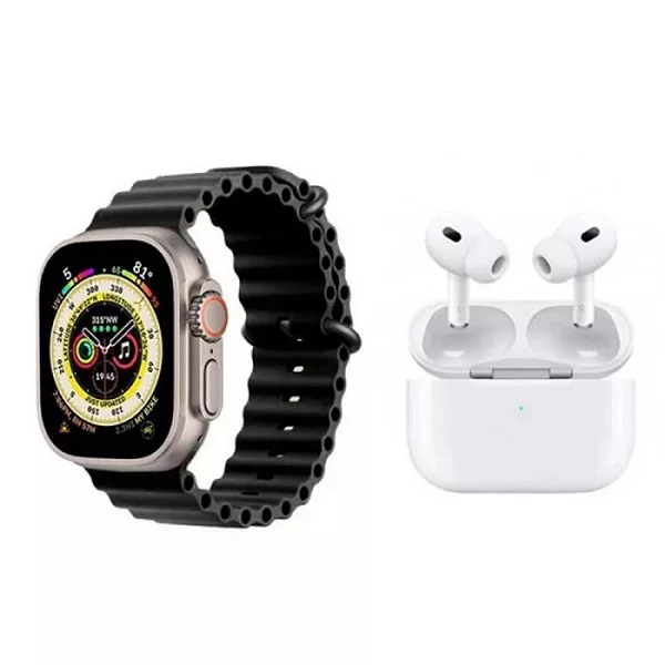 ساعت هوشمند مدل W30PRO MAX به همراه هدفون