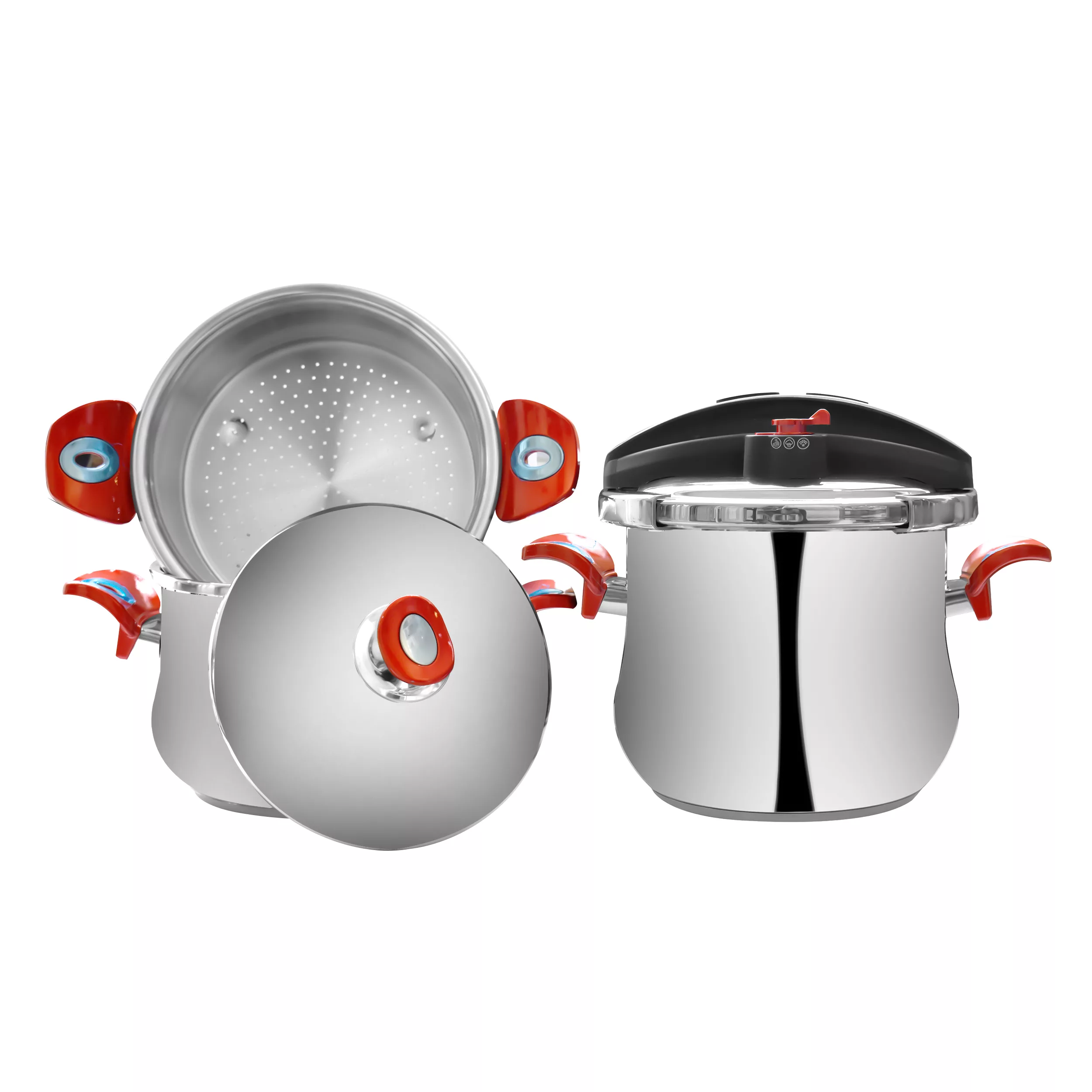 زودپز دوقلو تاتچ مدل Bottom