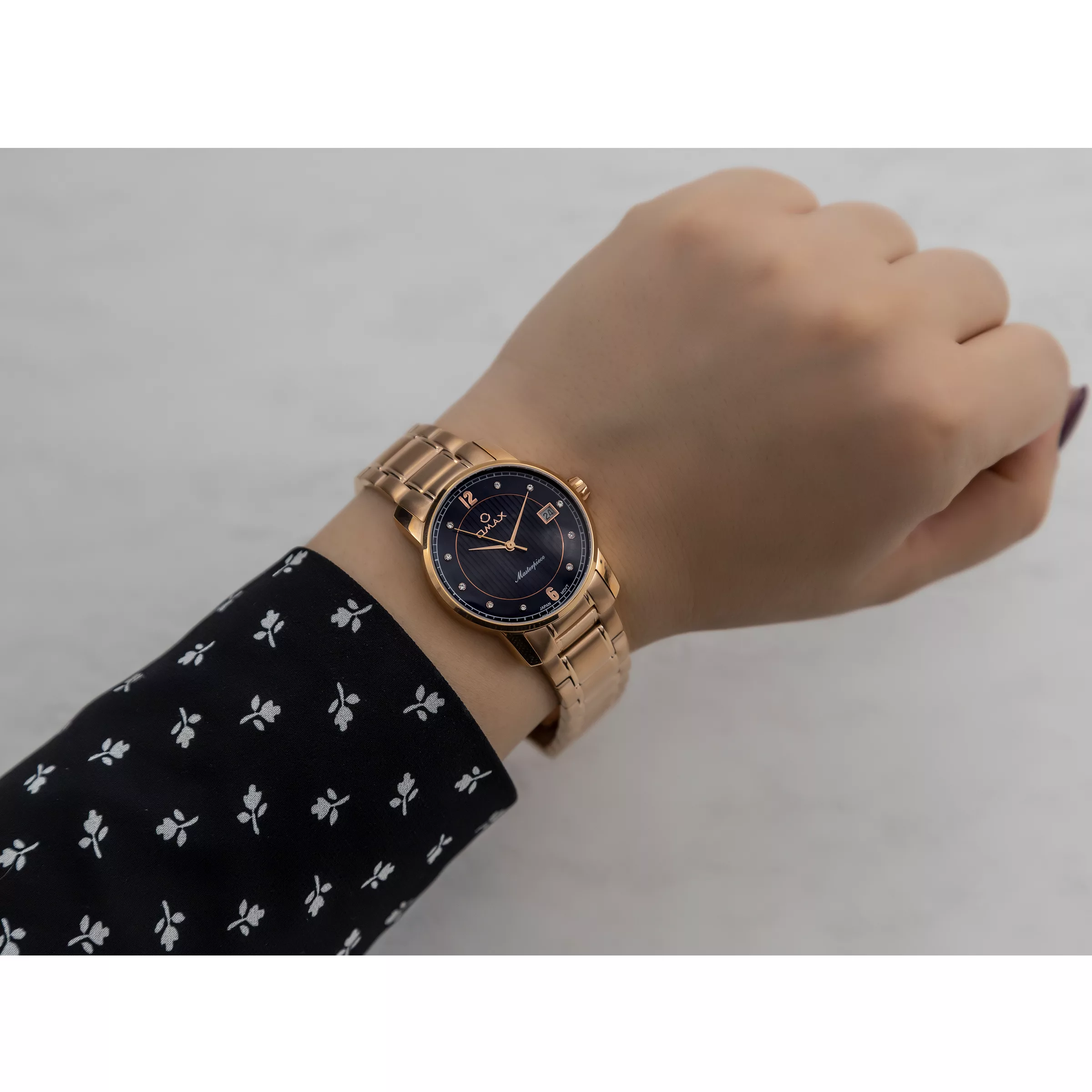 ساعت مچی عقربه ای زنانه اوماکس مدل ML25R48IO