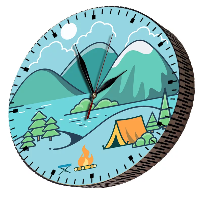 ساعت دیواری مدل کمپ
