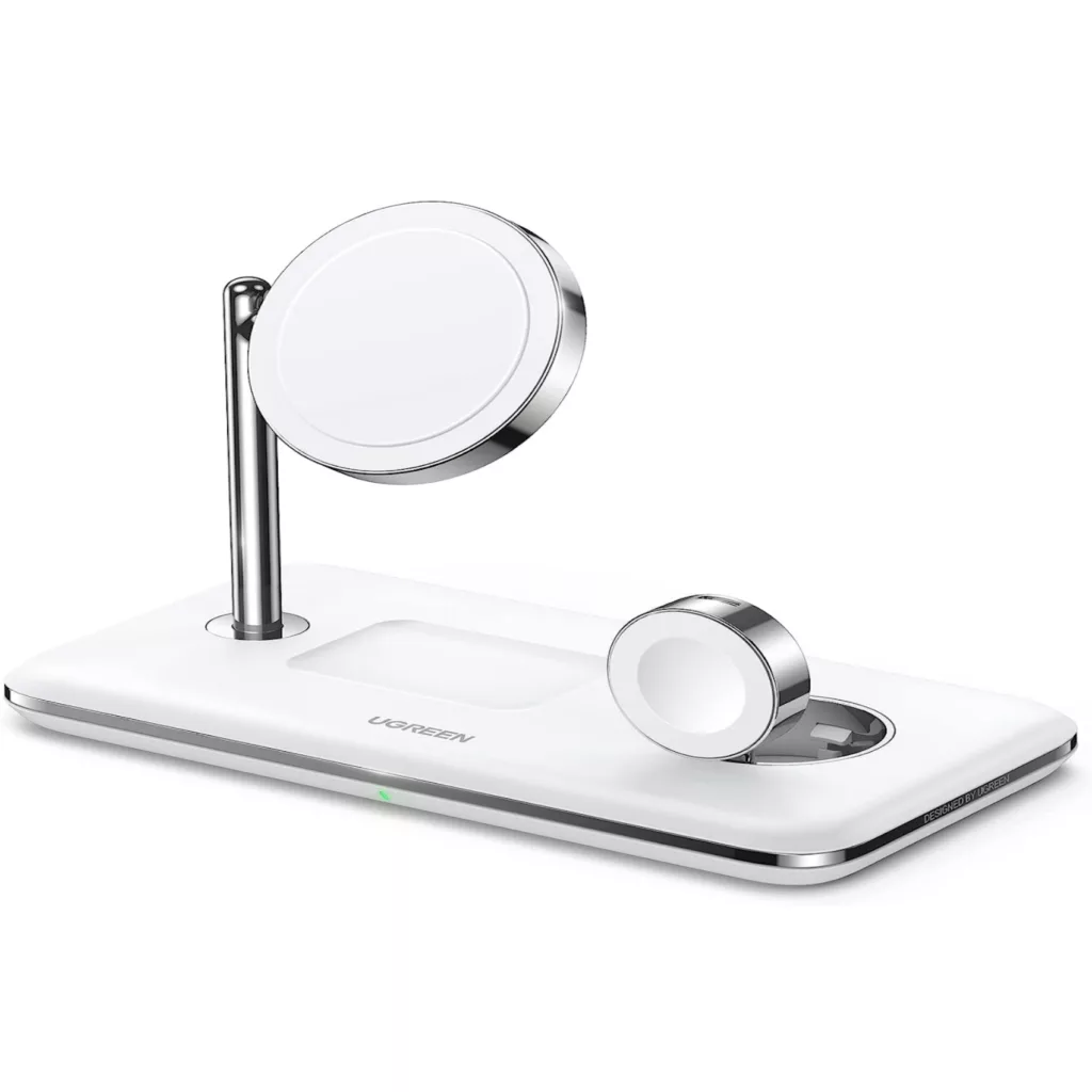 پایه نگهدارنده و شارژر بی سیم گوشی موبایل یوگرین مدل 90326