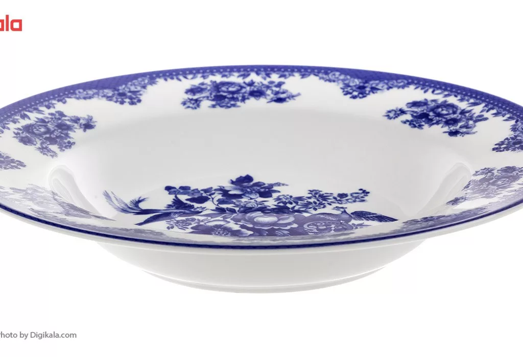 سرویس غذاخوری 28 پارچه چینی زرین ایران سری ایتالیا اف مدل Florance 2 درجه عالی