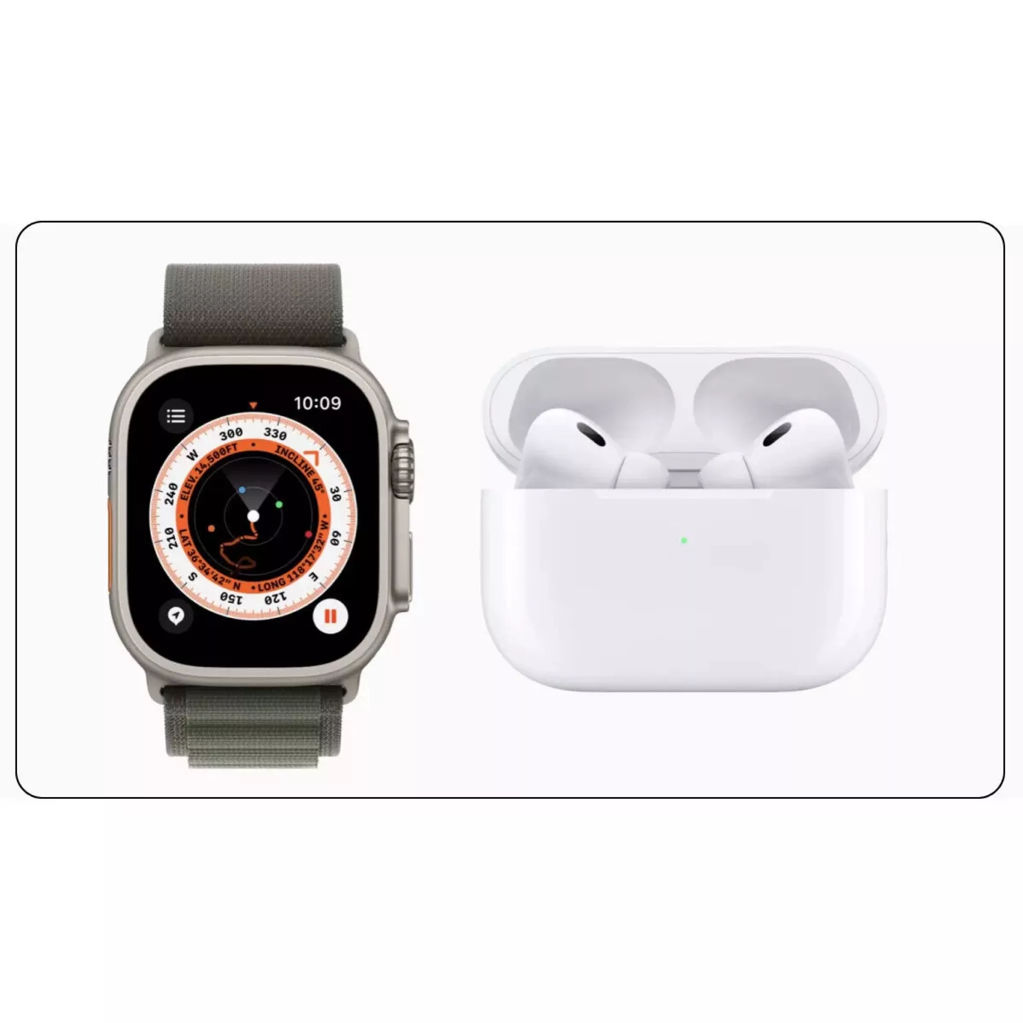 ساعت هوشمند کیکویر مدل Ultra2 به همراه هدفون بلوتوثی