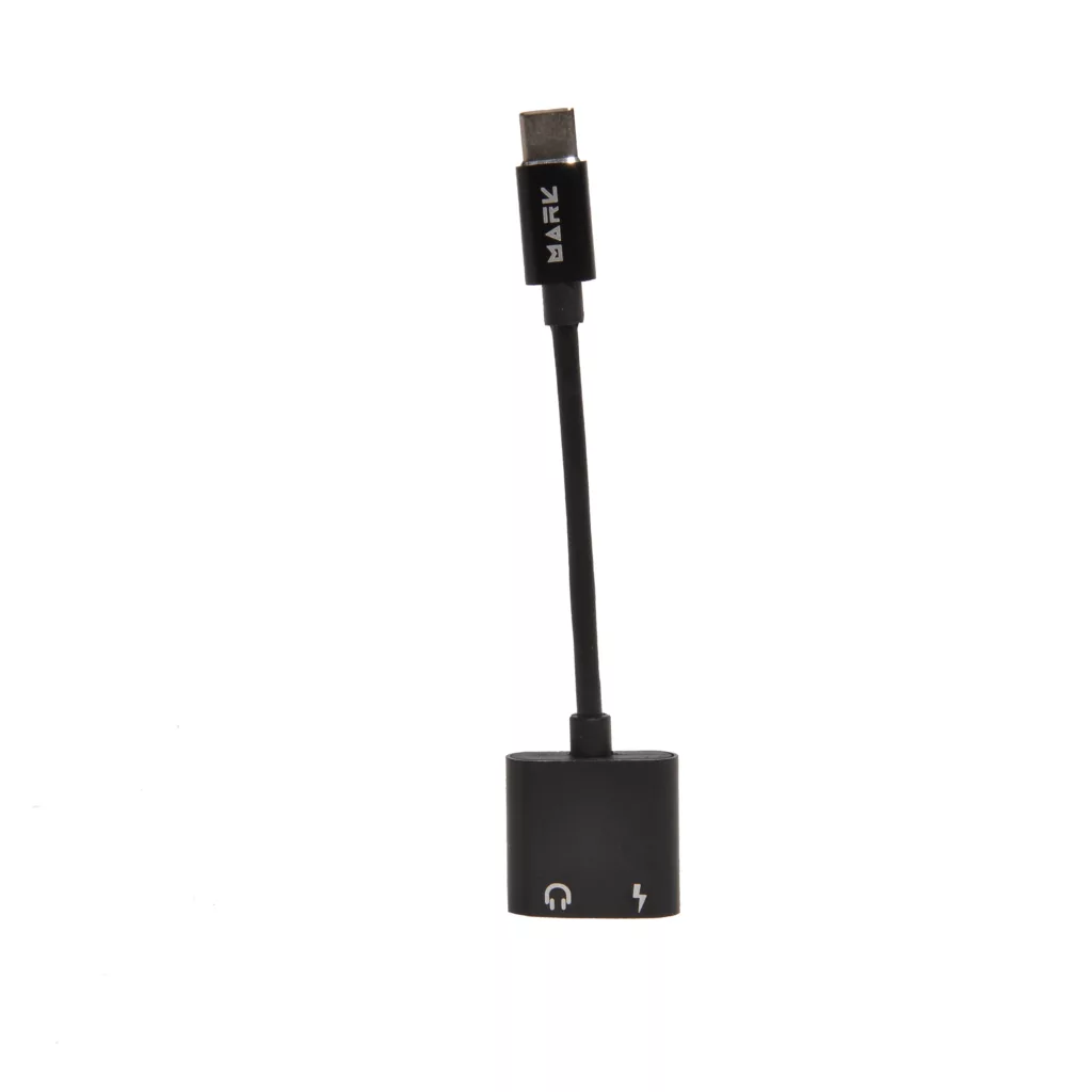 مبدل 1به 2 USB-C به AUX/ USB مکا مدل M-ACU