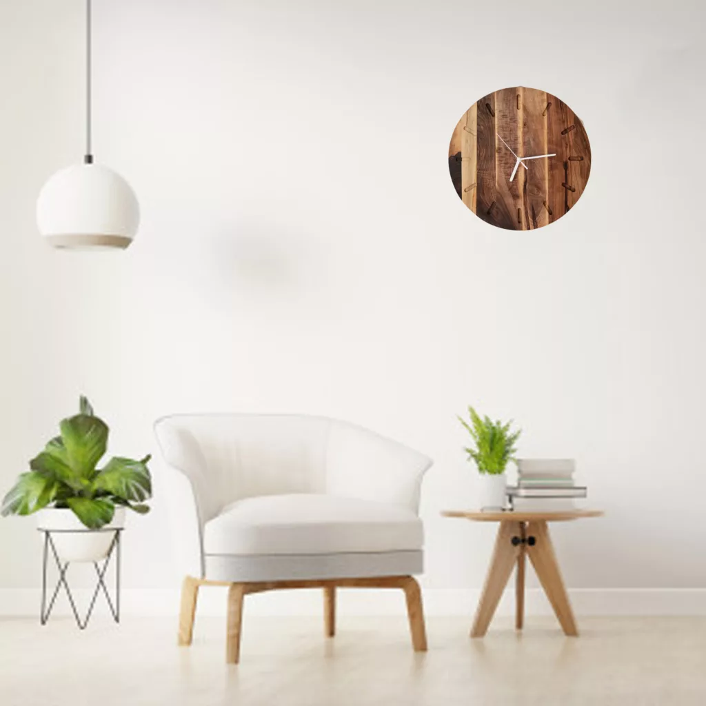 ساعت دیواری مدل مینیمال گردوک