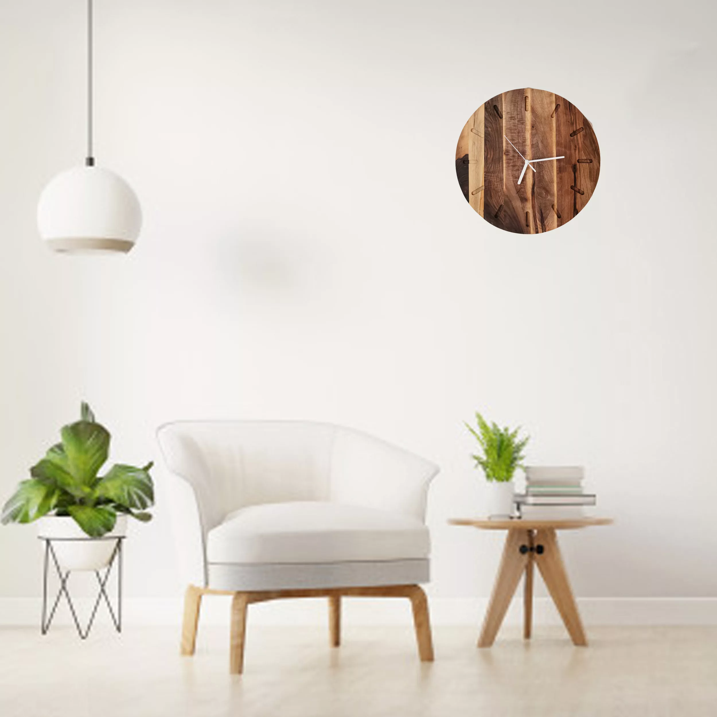 ساعت دیواری مدل مینیمال گردوک