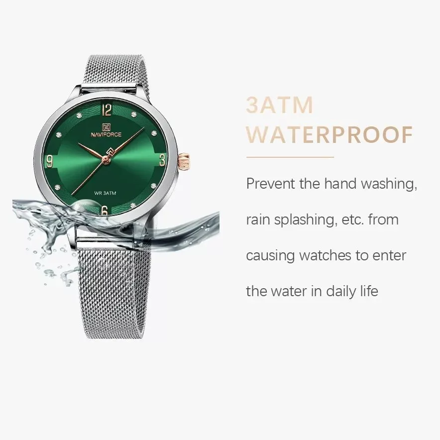 ساعت مچی عقربه ای زنانه نیوی فورس مدل NF5023