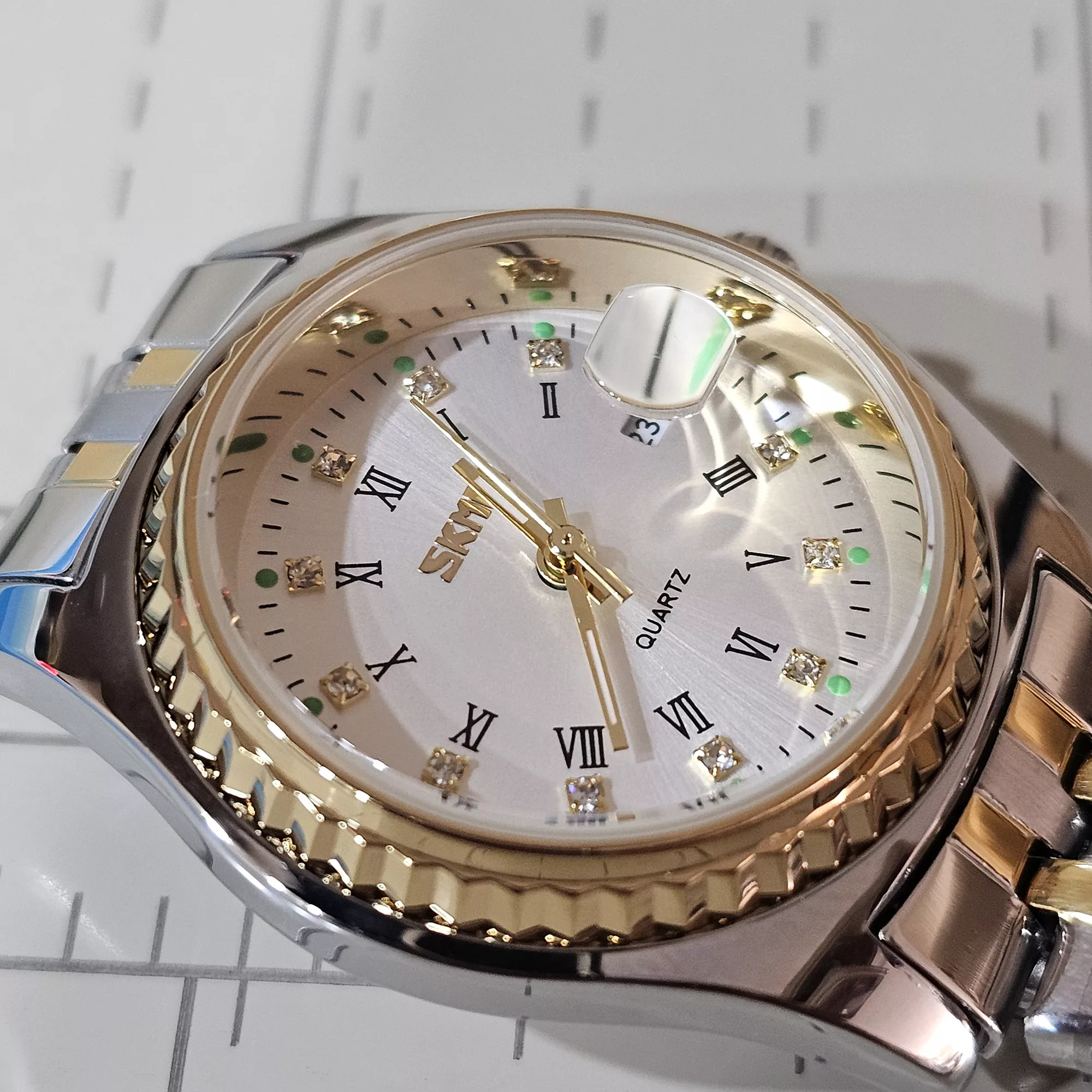 ساعت مچی عقربه ای زنانه اسکمی مدل 9098 کد 11