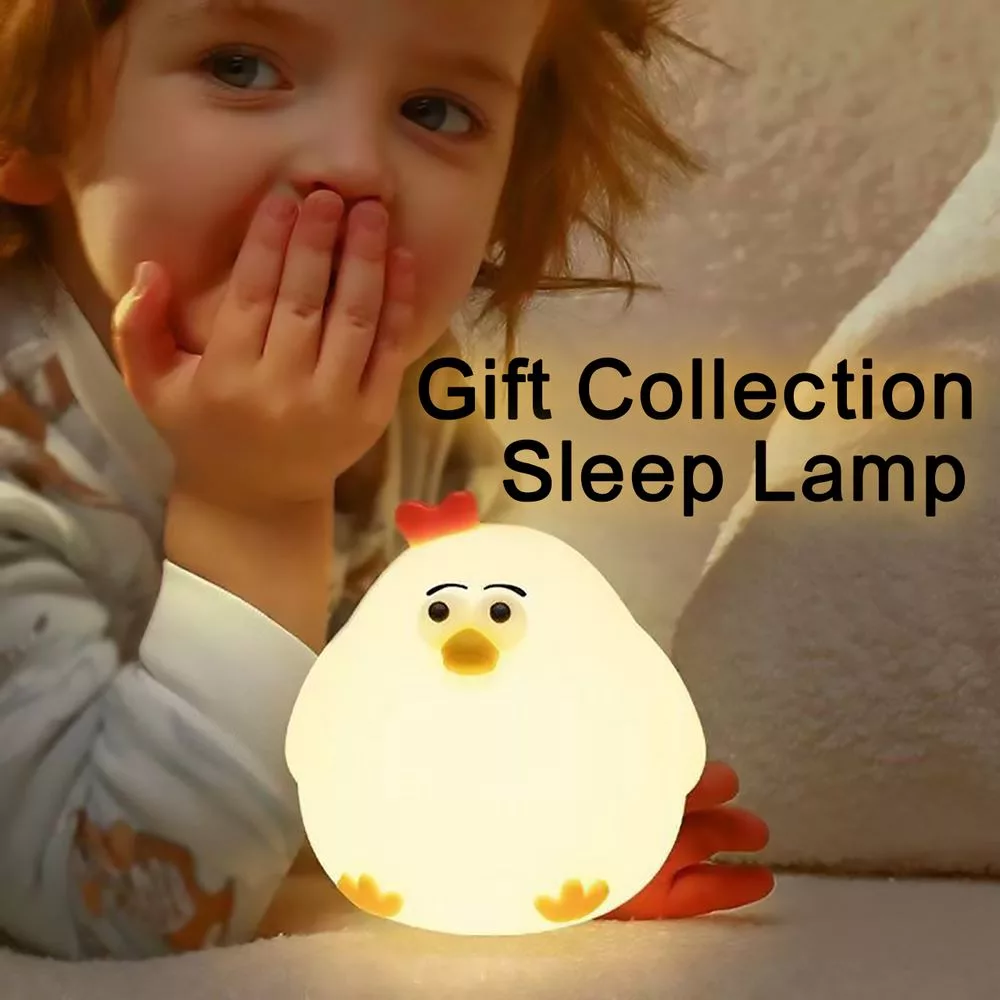 چراغ خواب سیلیکونی گیفت کالکشن مدل gogoChicken