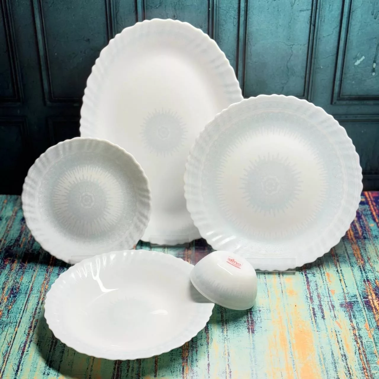 سرویس غذاخوری 25 پارچه 6 نفره دینو مدل Rj1000