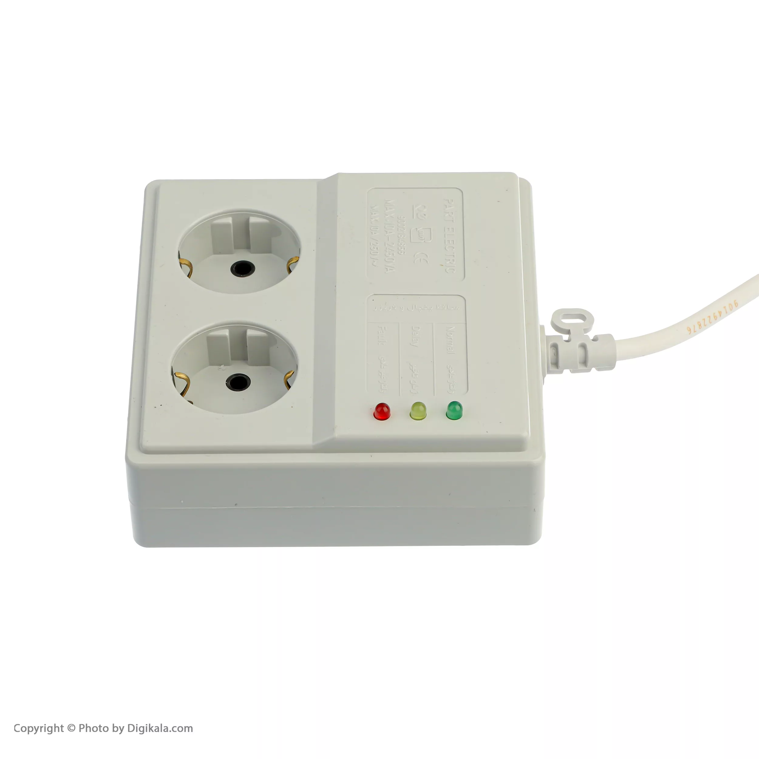 چندراهی برق و محافظ پارت الکتریک مدل PE767