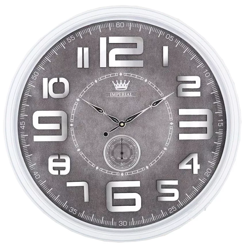 ساعت دیواری مدل گرد طرح امپریال کد 1030A