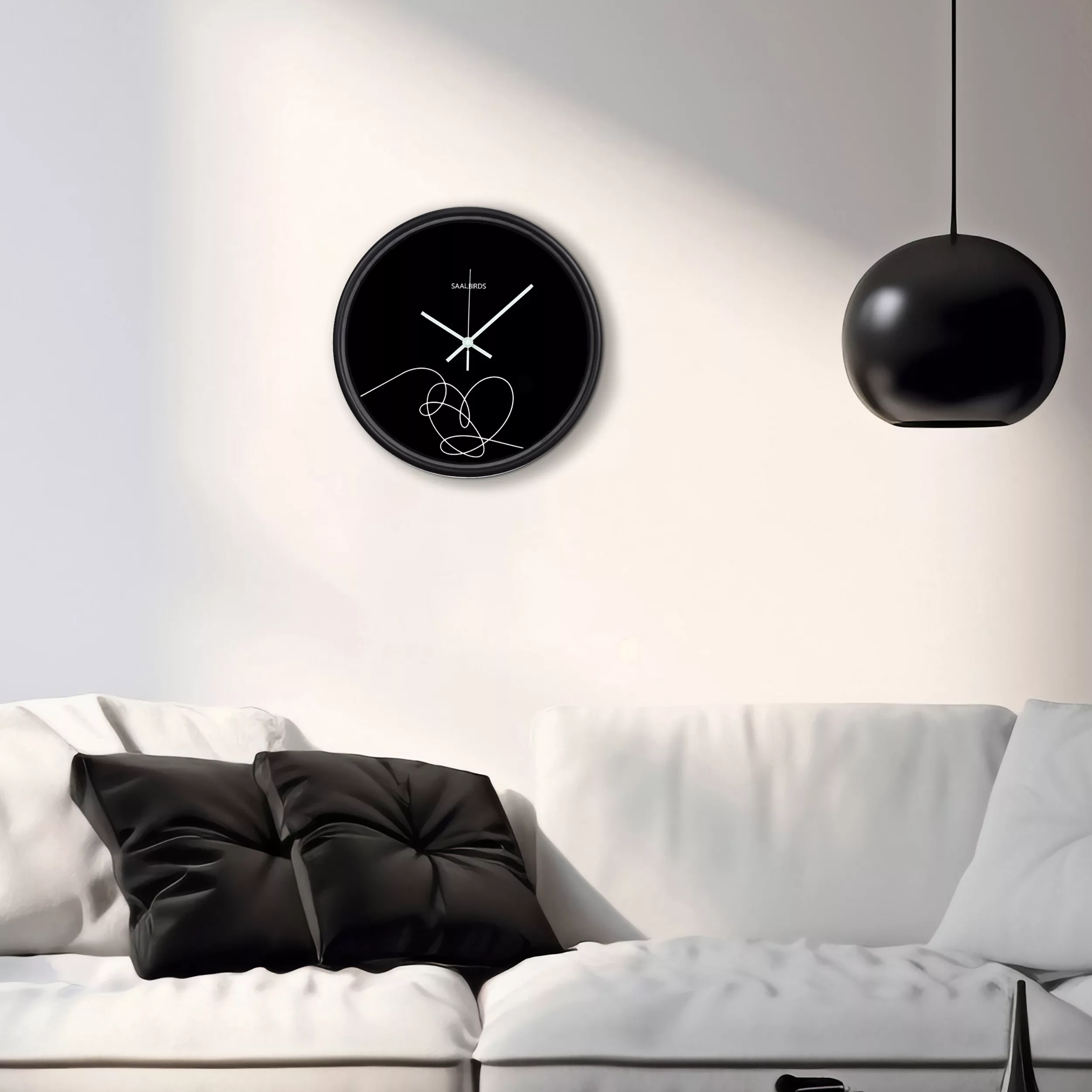 ساعت دیواری سال بردز طرح قلب