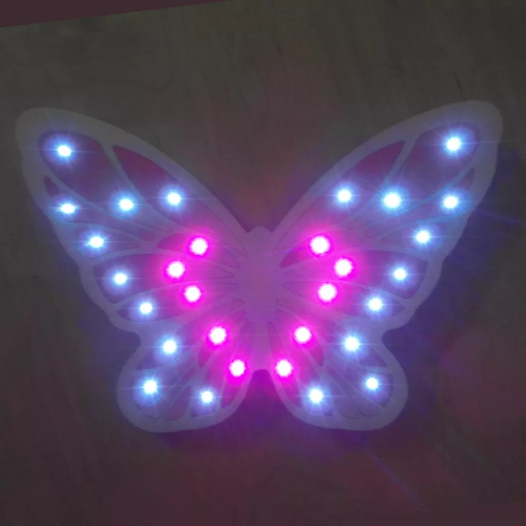 چراغ خواب اتاق کودک مدل پروانه