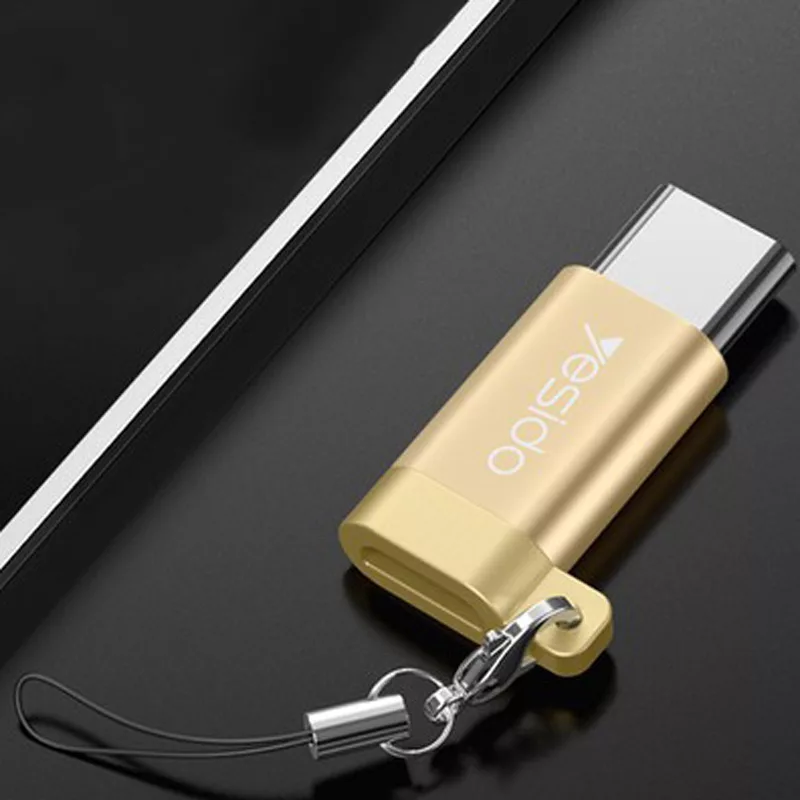 مبدل microUSB به USB-C یسیدو مدل GS04