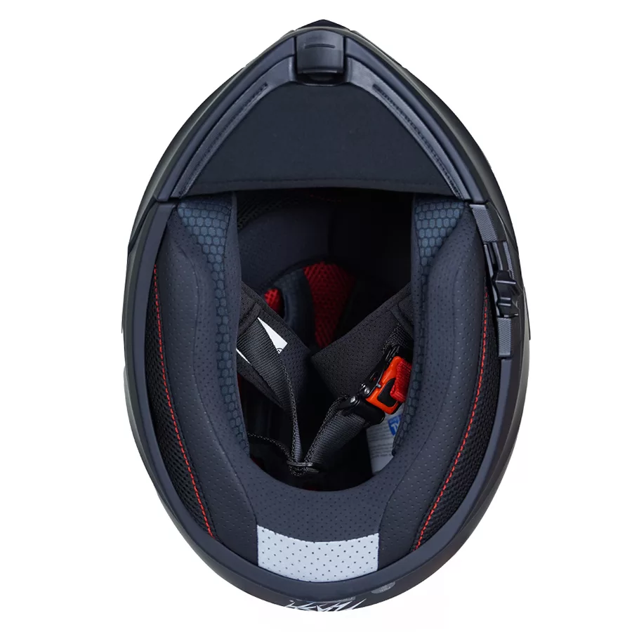 کلاه کاسکت فک متحرک فلش مدل 935sv black/matt