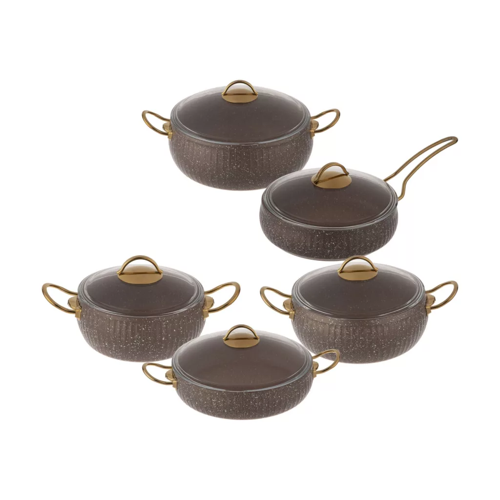 سرویس پخت و پز 10 پارچه اویز مدل New Selin