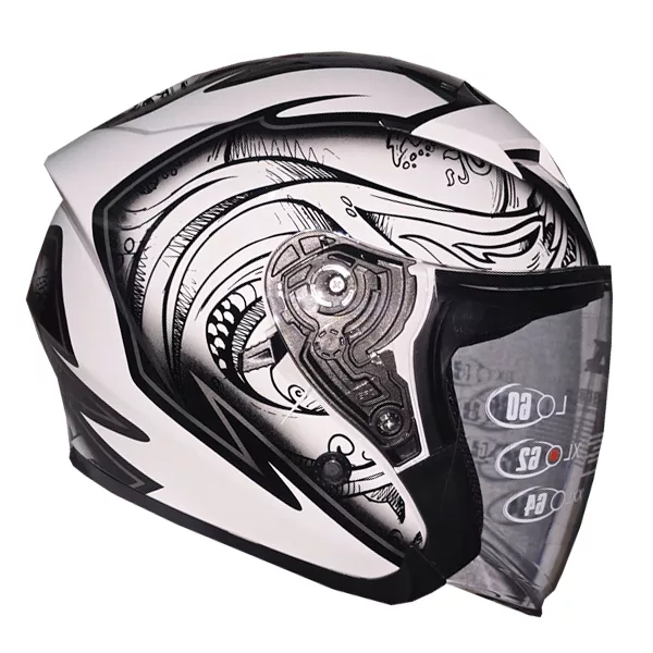 کلاه کاسکت راپیدو مدل بدون فک عینک دار کد 878