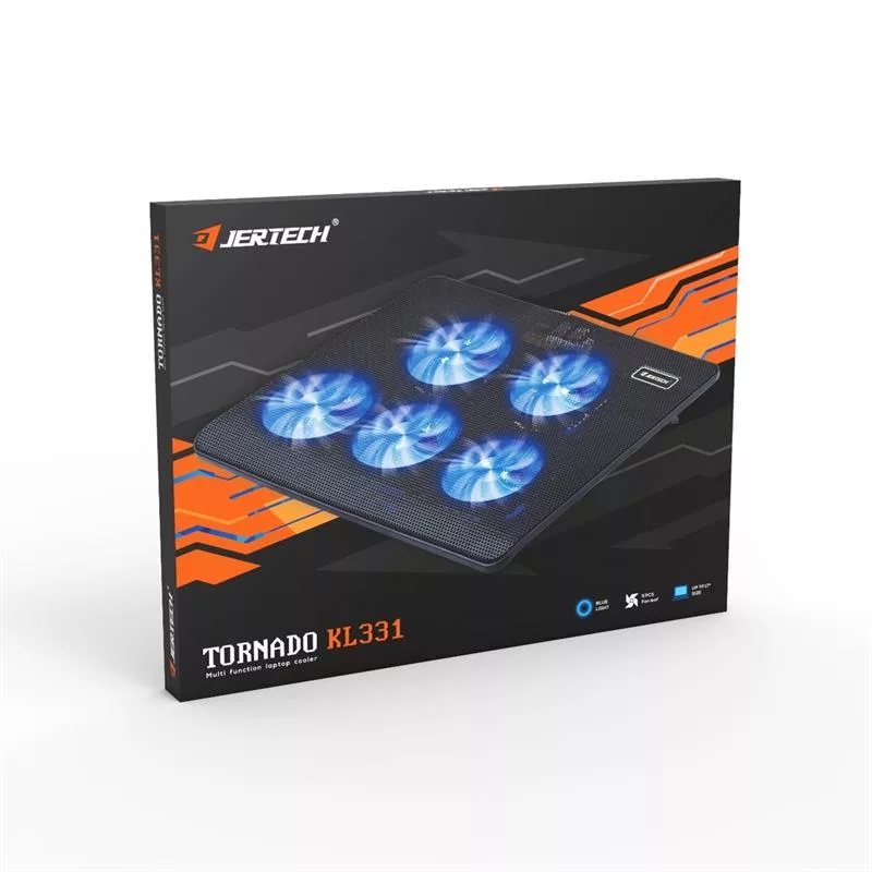 پایه خنک کننده لپ تاپ جرتک مدل TORNADO KL331