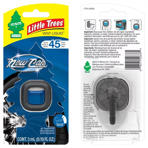 خوشبوکننده خودرو لیتل تریس مدل VENTLIQUID کد New Car