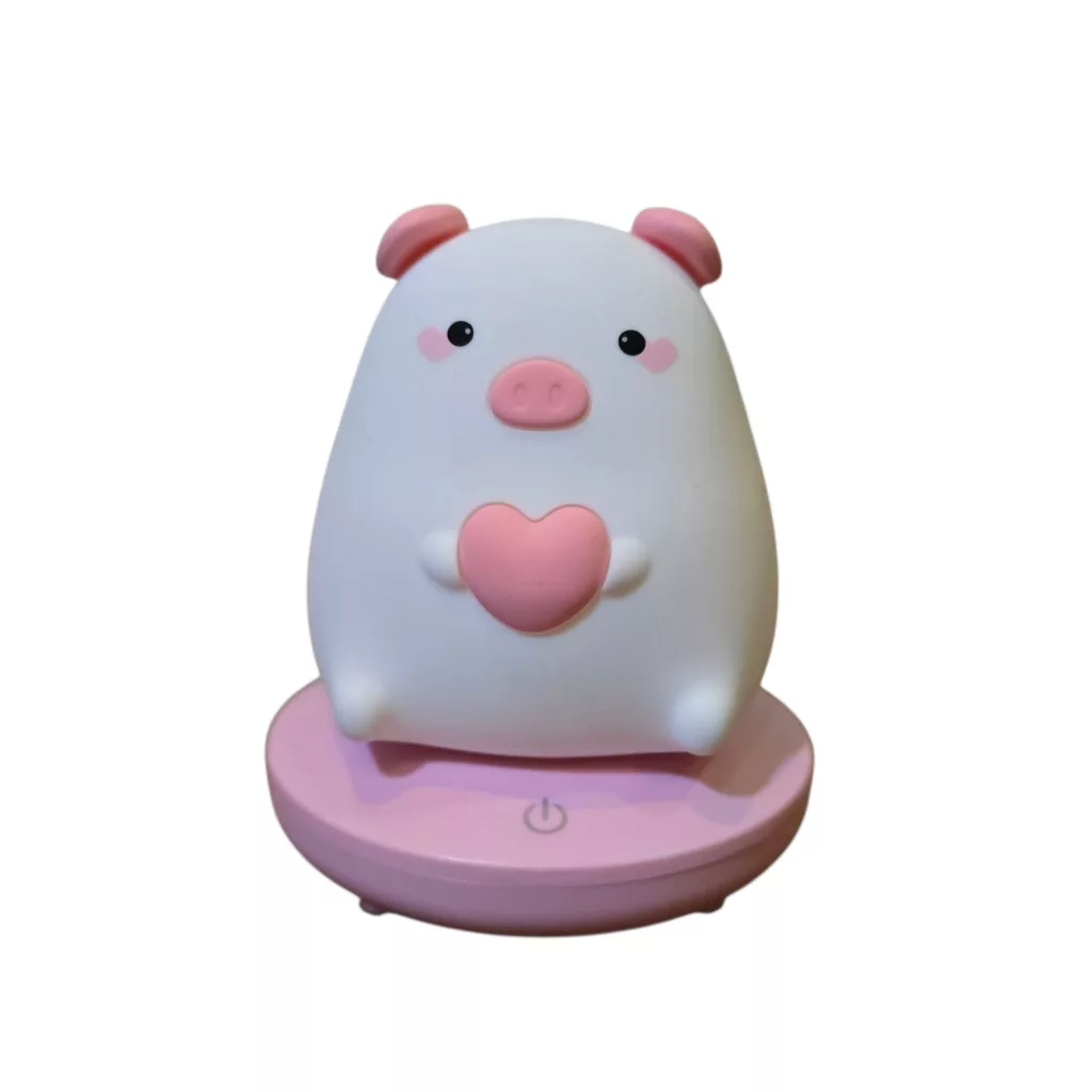 آباژور رومیزی کودک مدل خوک