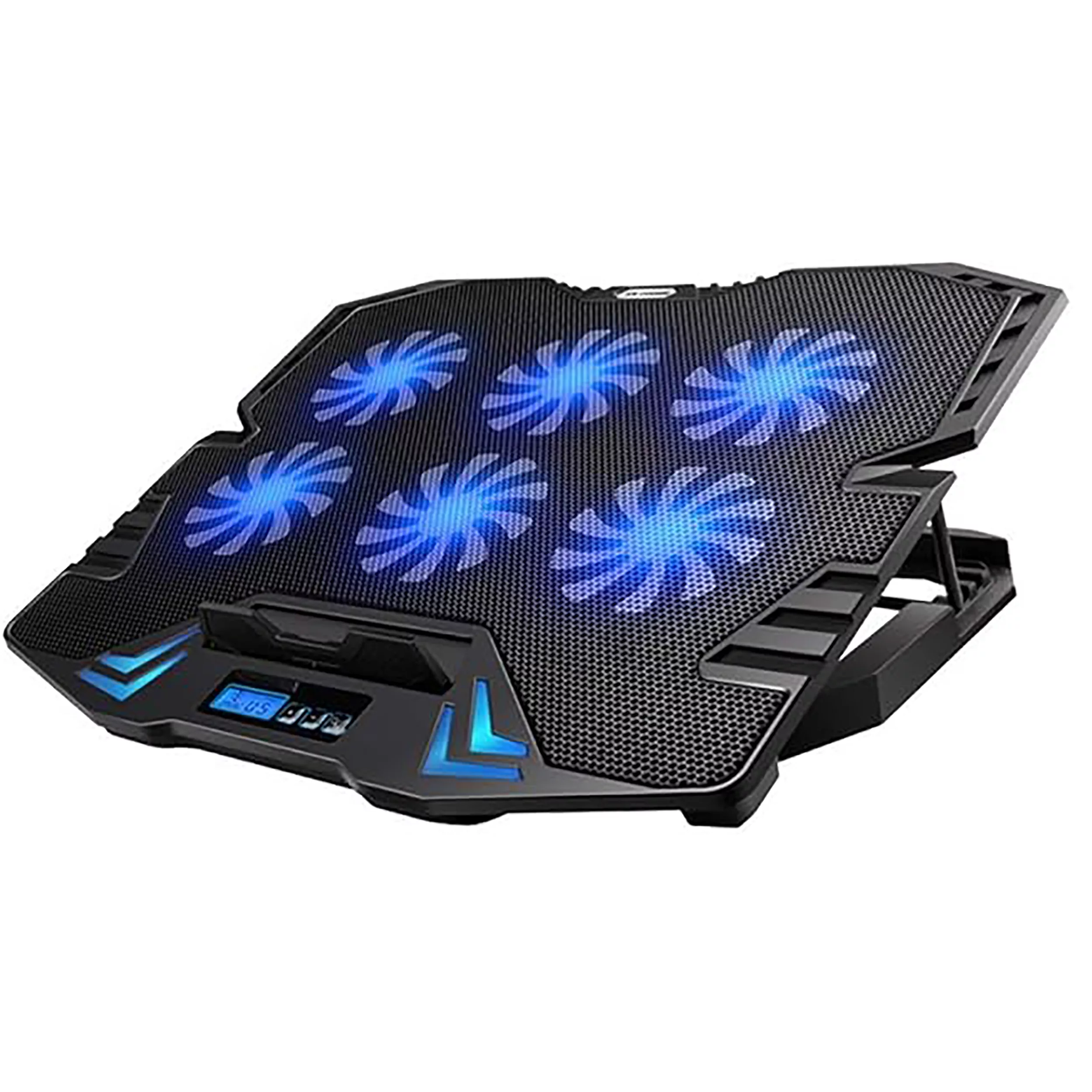 پایه خنک کننده لپ تاپ آیس کول مدل BLUE LIGHT6FAN کد GAMMING