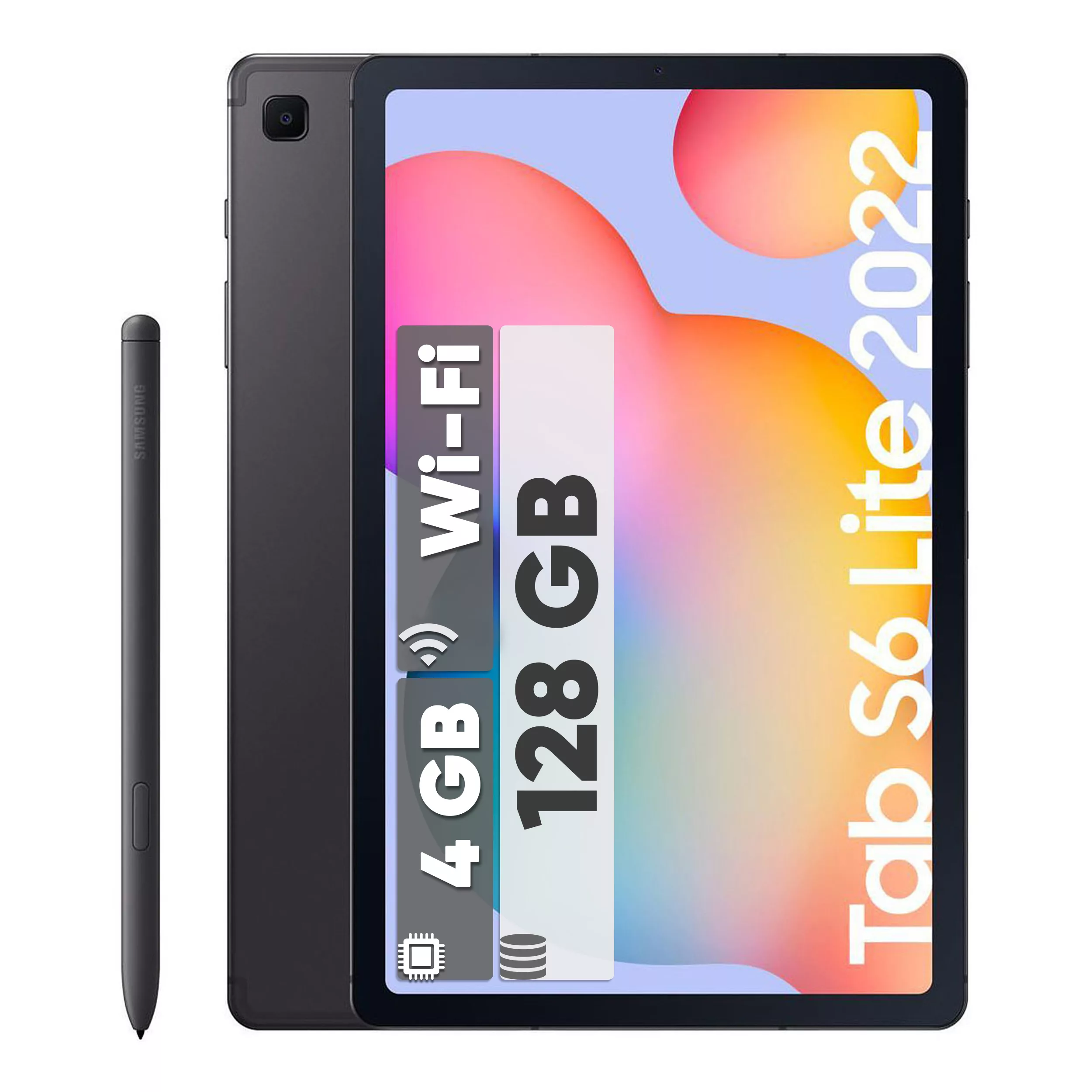 تبلت 10.4 اینچ سامسونگ مدل Galaxy Tab S6 Lite 2022 Wi-Fi ظرفیت 128 گیگابایت و رم 4 گیگابایت به همراه قلم
