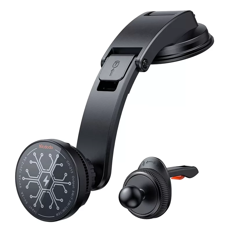 پایه نگهدارنده و شارژر بی سیم گوشی موبایل مک دودو مدل CH_2130