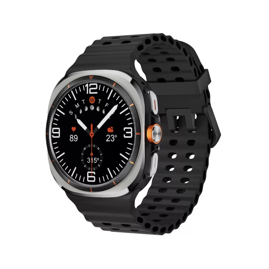 ساعت مچی هوشمند 1.3 اینچ لومینکس مدل SK7 ultra با بند سیلیکونی و فلزی