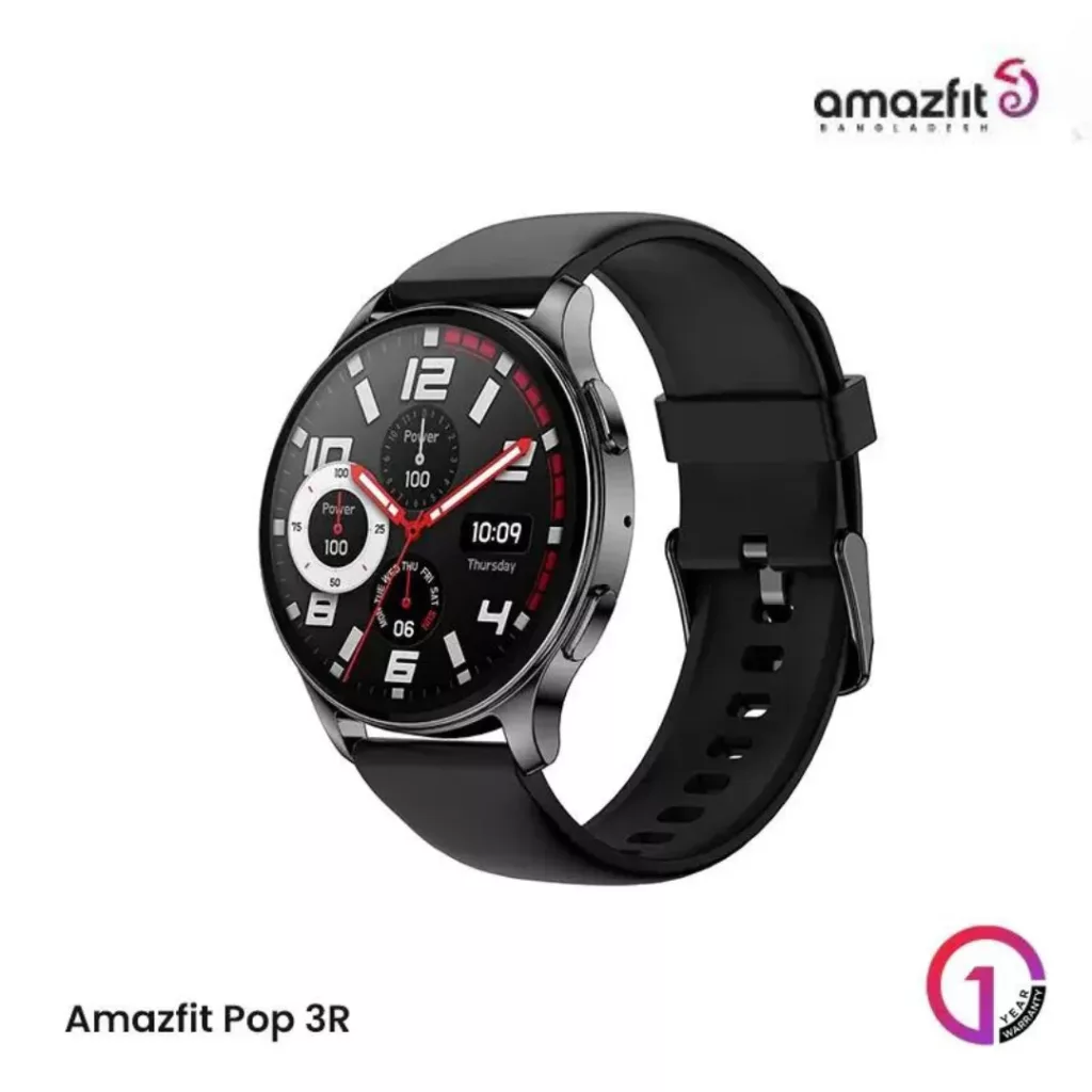 ساعت هوشمند 44 میلی متری آمازفیت مدل BGH RANGE POP 3R بند سیلیکون