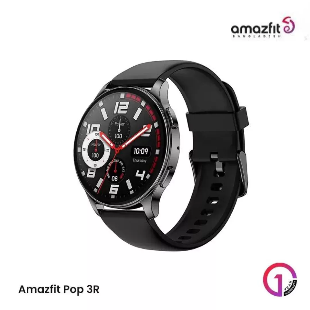 ساعت هوشمند 44 میلی متری آمازفیت مدل BGH RANGE POP 3R بند سیلیکون