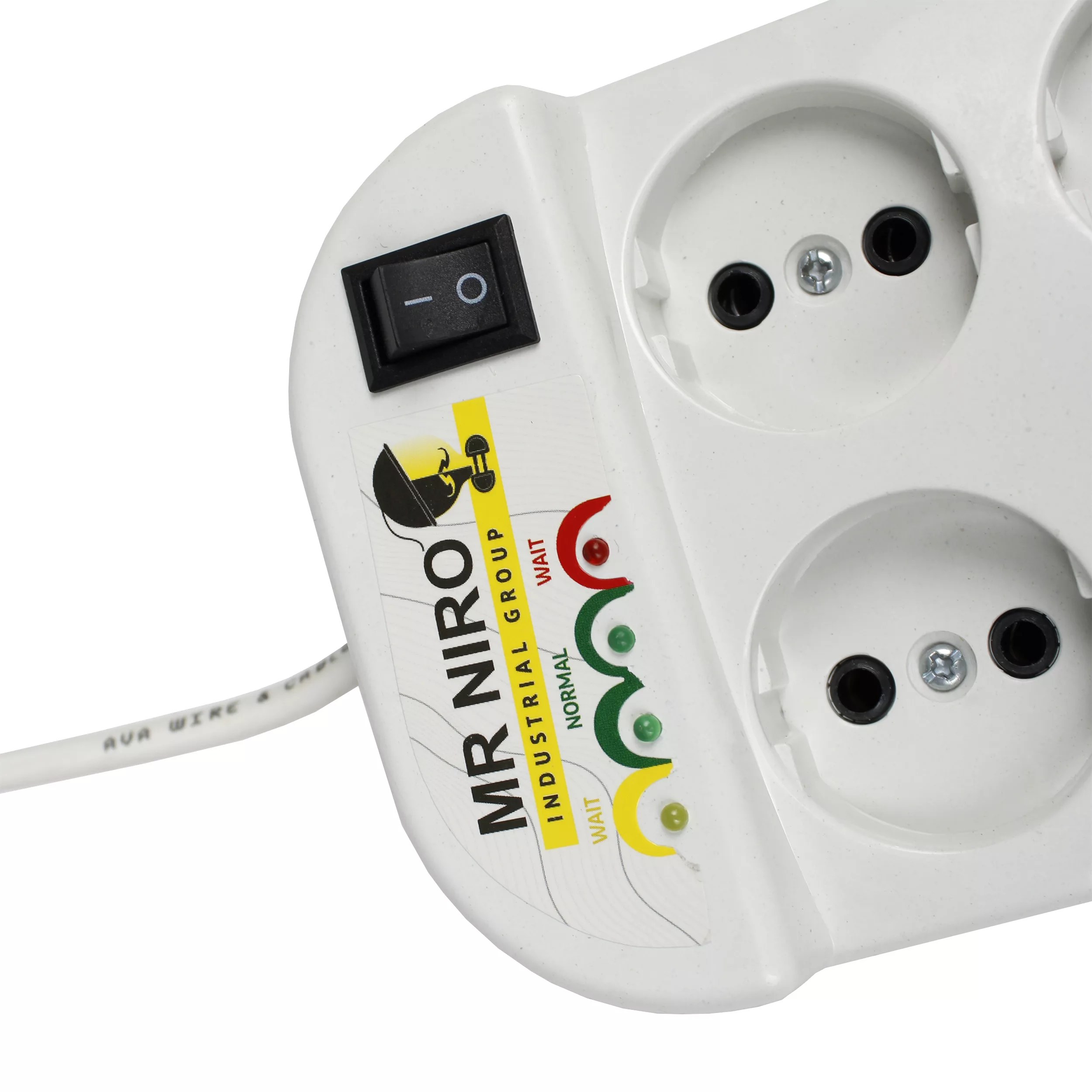 محافظ ولتاژ مستر نیرو مدل چهار خانه کد 043