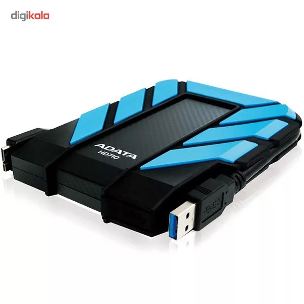 هارد اکسترنال ای دیتا مدل HD710 ظرفیت یک ترابایت دارای رابط USB Type-A 3.2