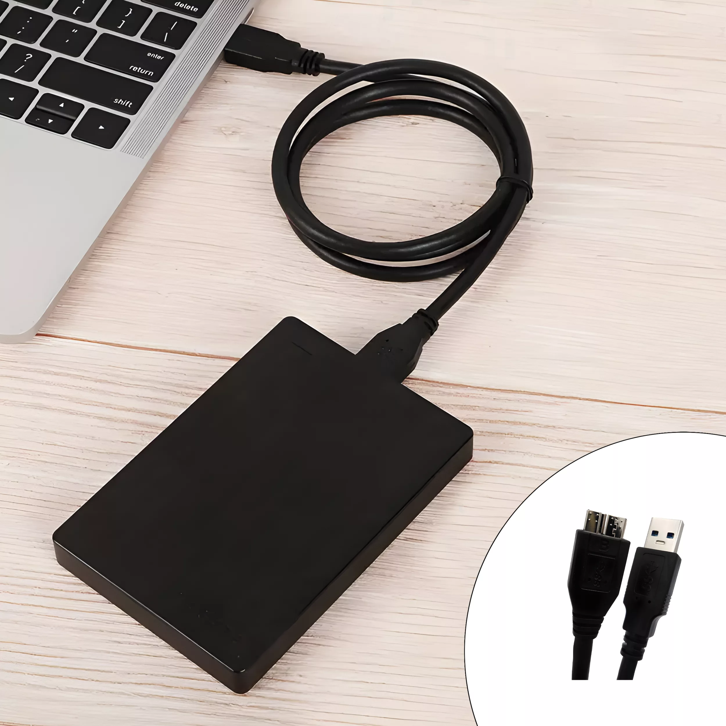 کابل هارد USB 3.0 شارک مدل JTC303 طول 1.5 متر