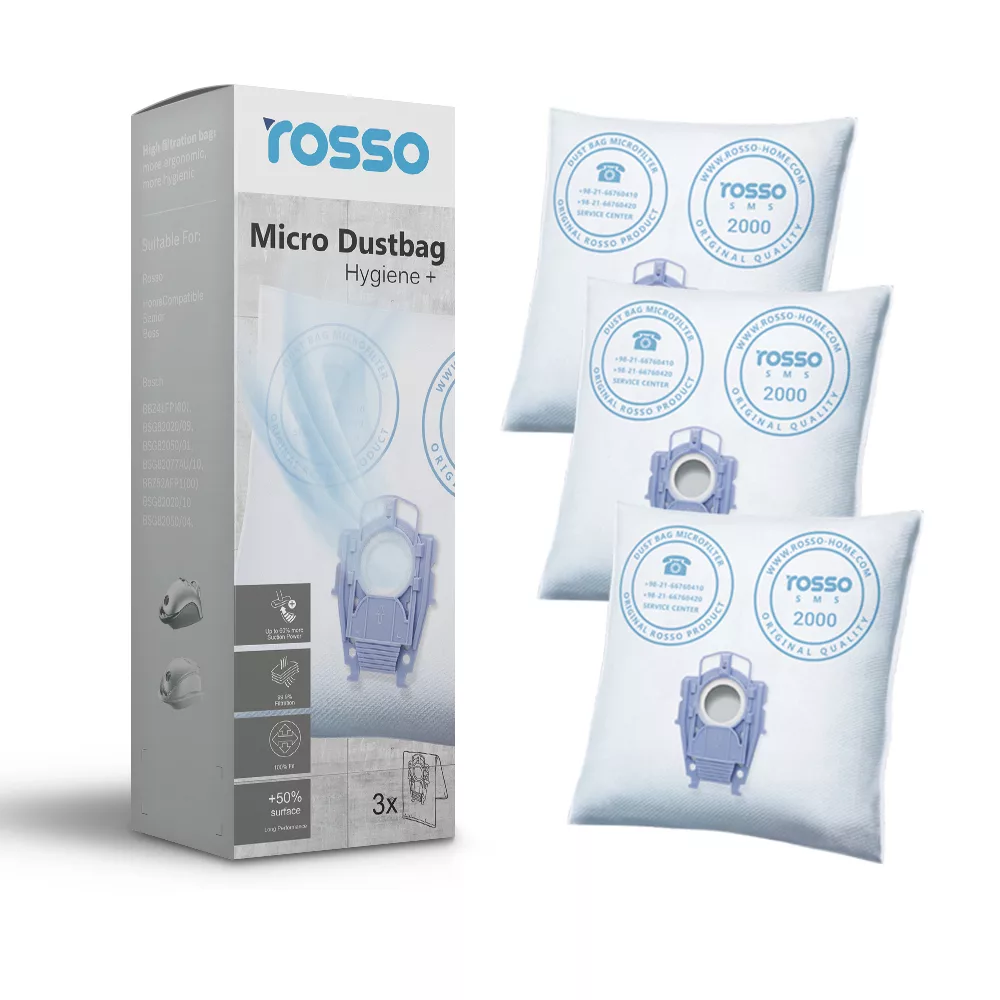 جاروبرقی 2400 وات روسو مدل پرونی