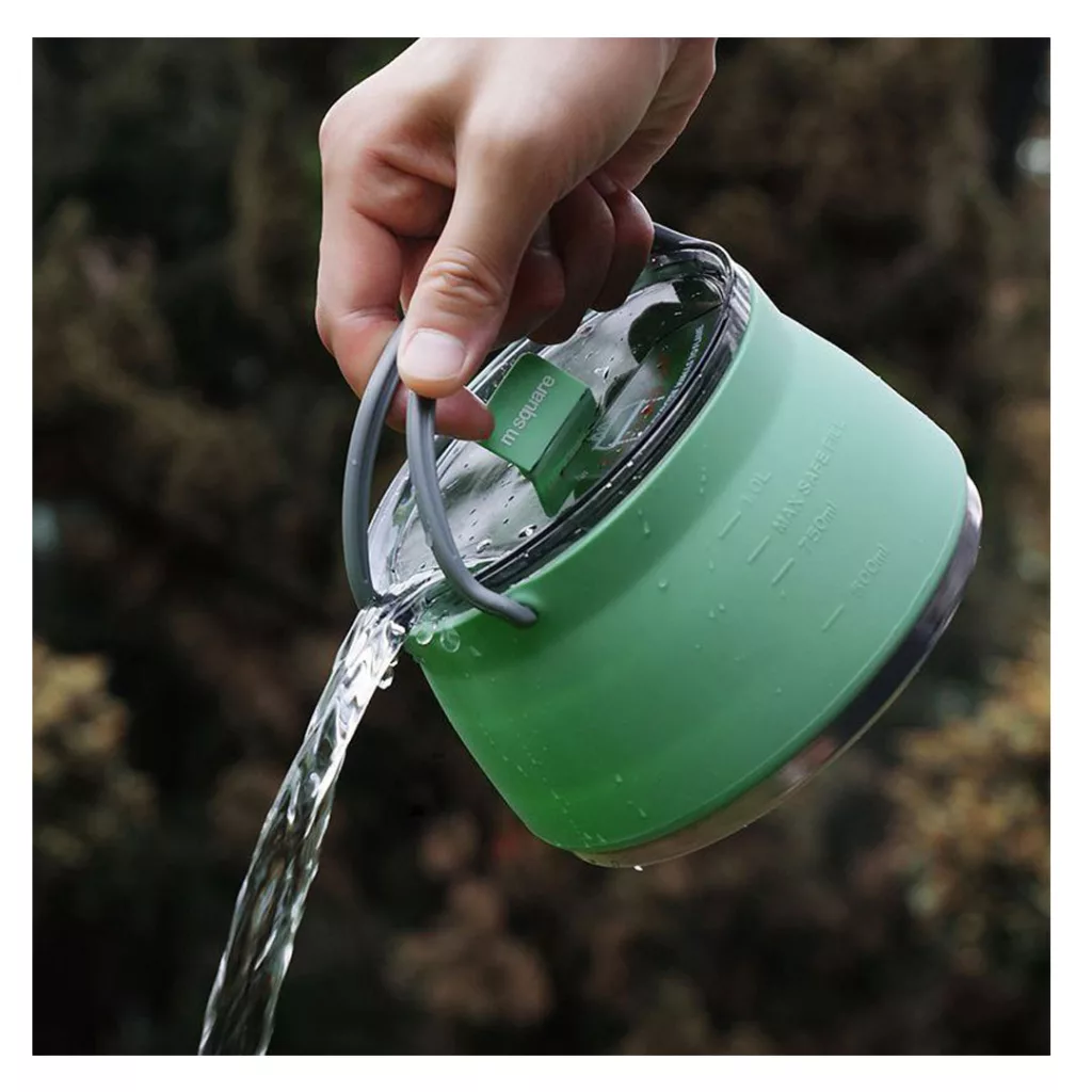 کتری سفری مدل تاشو سیلیکونی کد ‌M-Cp