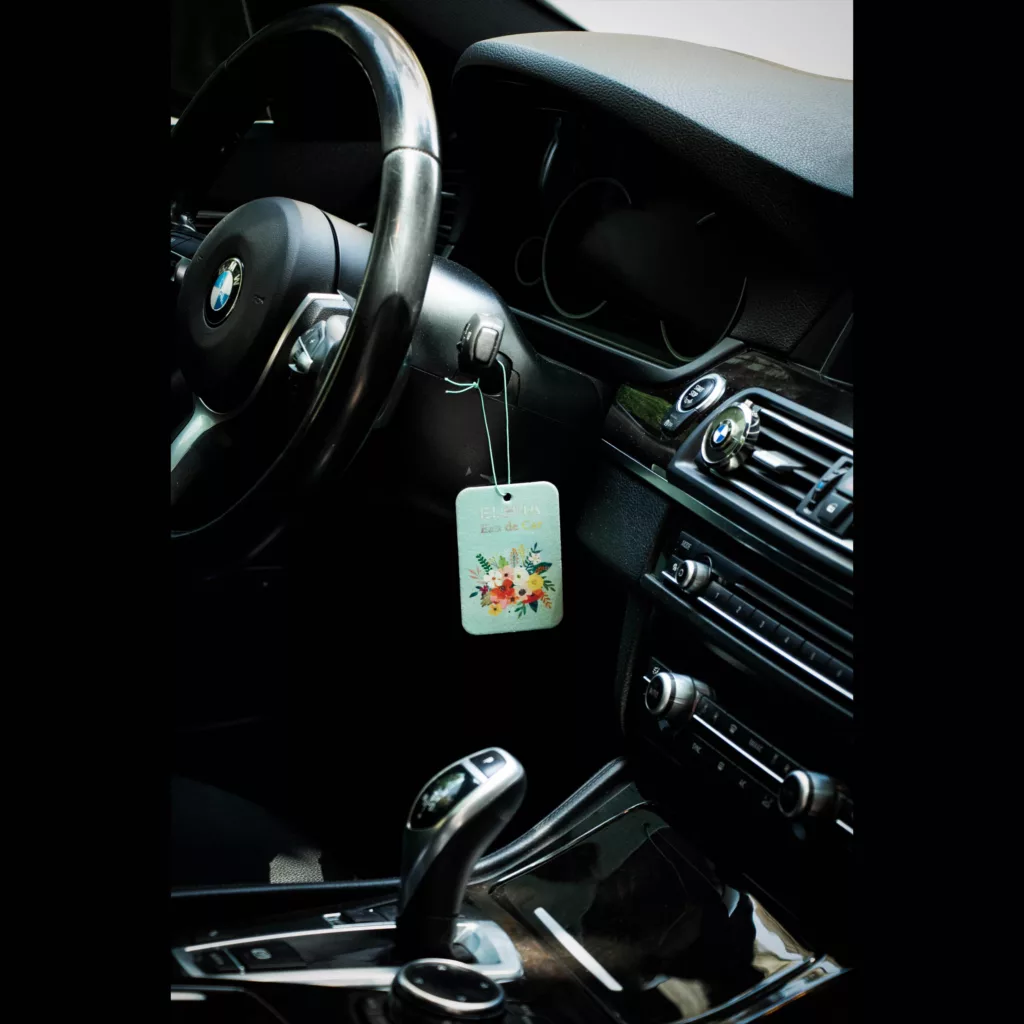 خوشبوکننده خودرو شمع النا مدل ارکیده صورتی کد NATURE