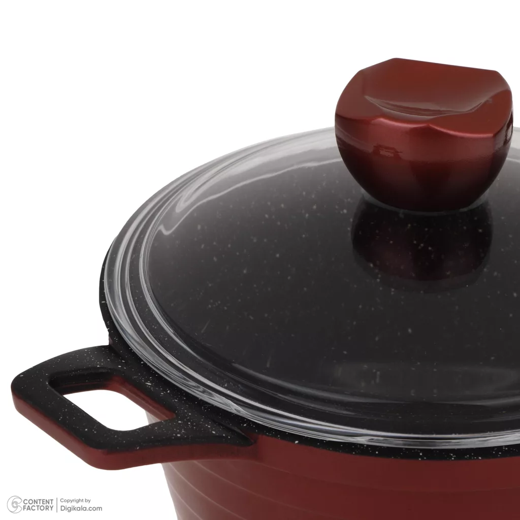 سرویس قابلمه و تابه گرانیت 10 پارچه زرساب مدل جولیانا کد JL-8100