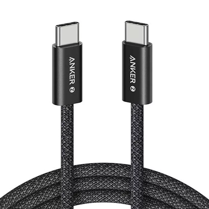 کابل تبدیل USB-C به USB-C انکر مدل Zolo A8060 طول 1.5 متر