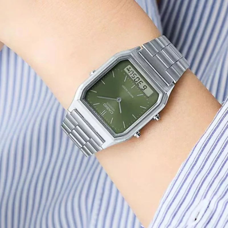 ساعت مچی عقربه‌ای کوارتز کاسیو مدل AQ-230A-3AMQYDF