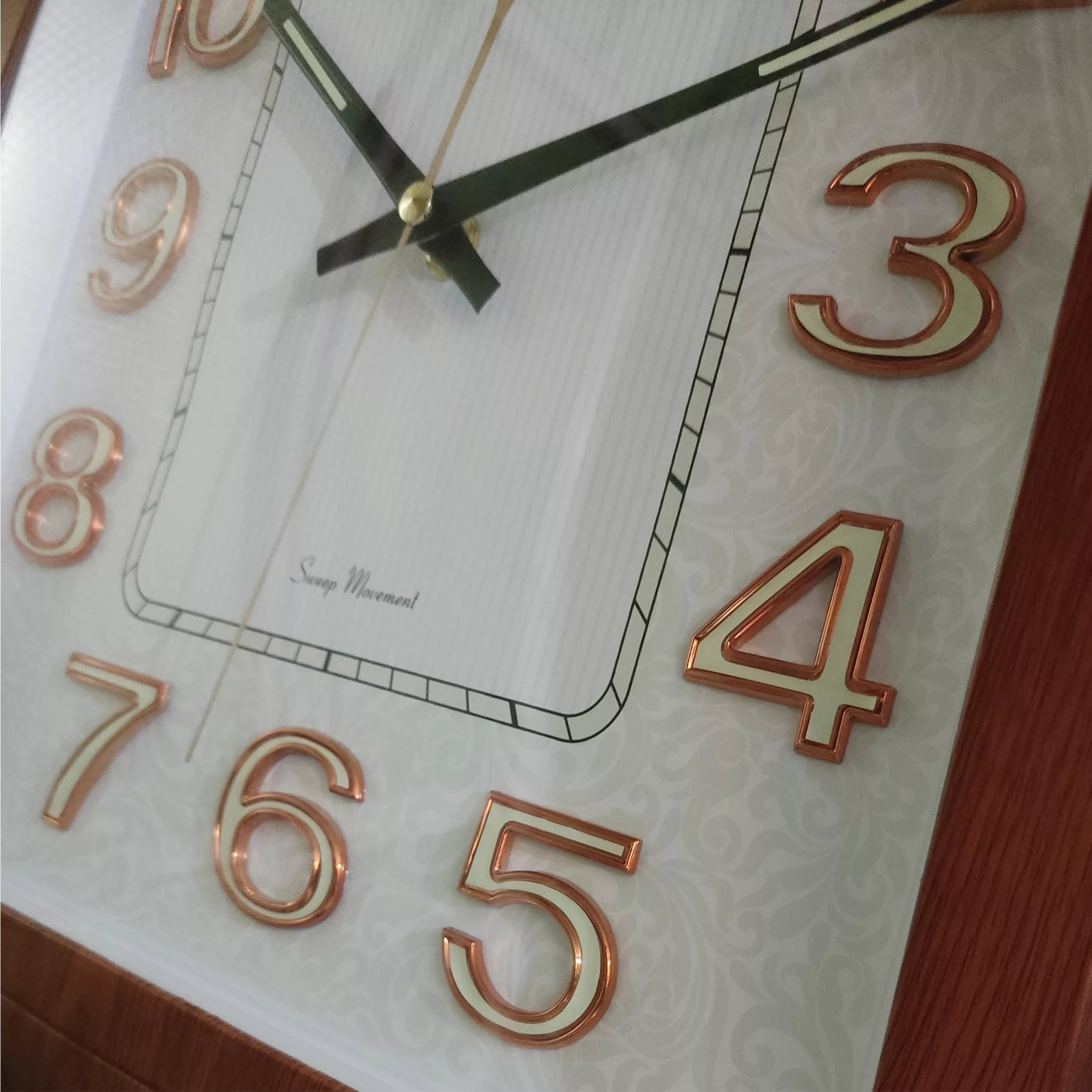 ساعت دیواری تیانشون مدل wood کد 1-2235