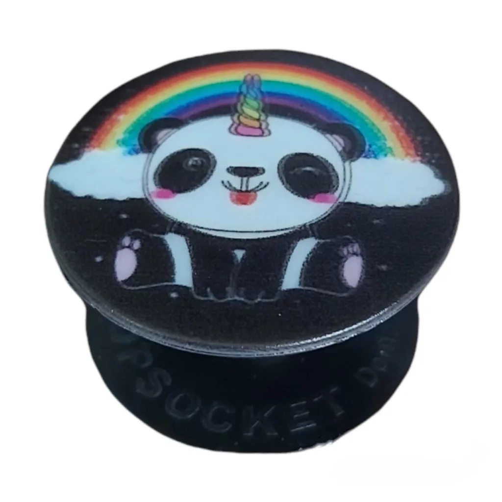 پایه نگهدارنده گوشی موبایل و تبلت پاپ سوکت طرح پاندا مدل P11