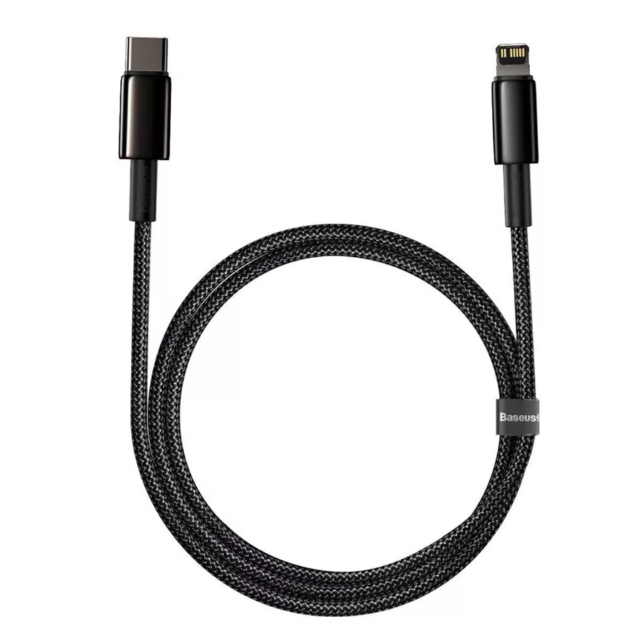 کابل تبدیل usb-c به لایتنینگ بیسوس مدل CATLWJ-01 طول 1 متر