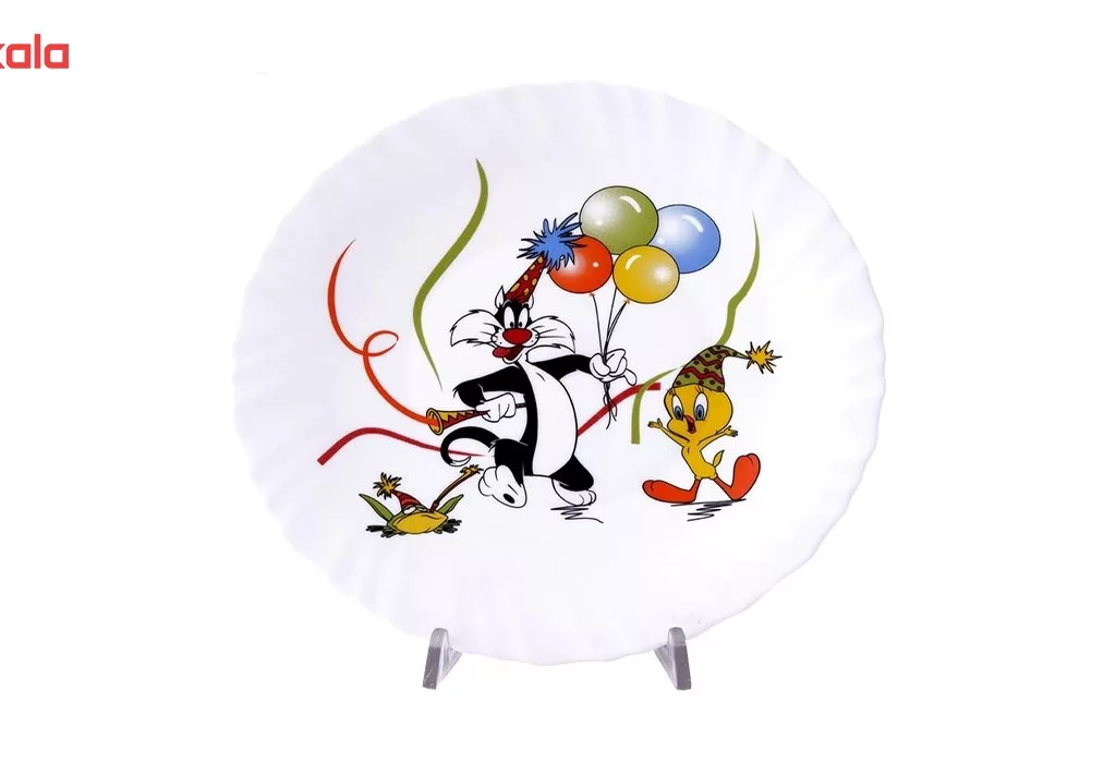 سرویس غذاخوری 5 پارچه کودک پارس اوپال طرح Tweety