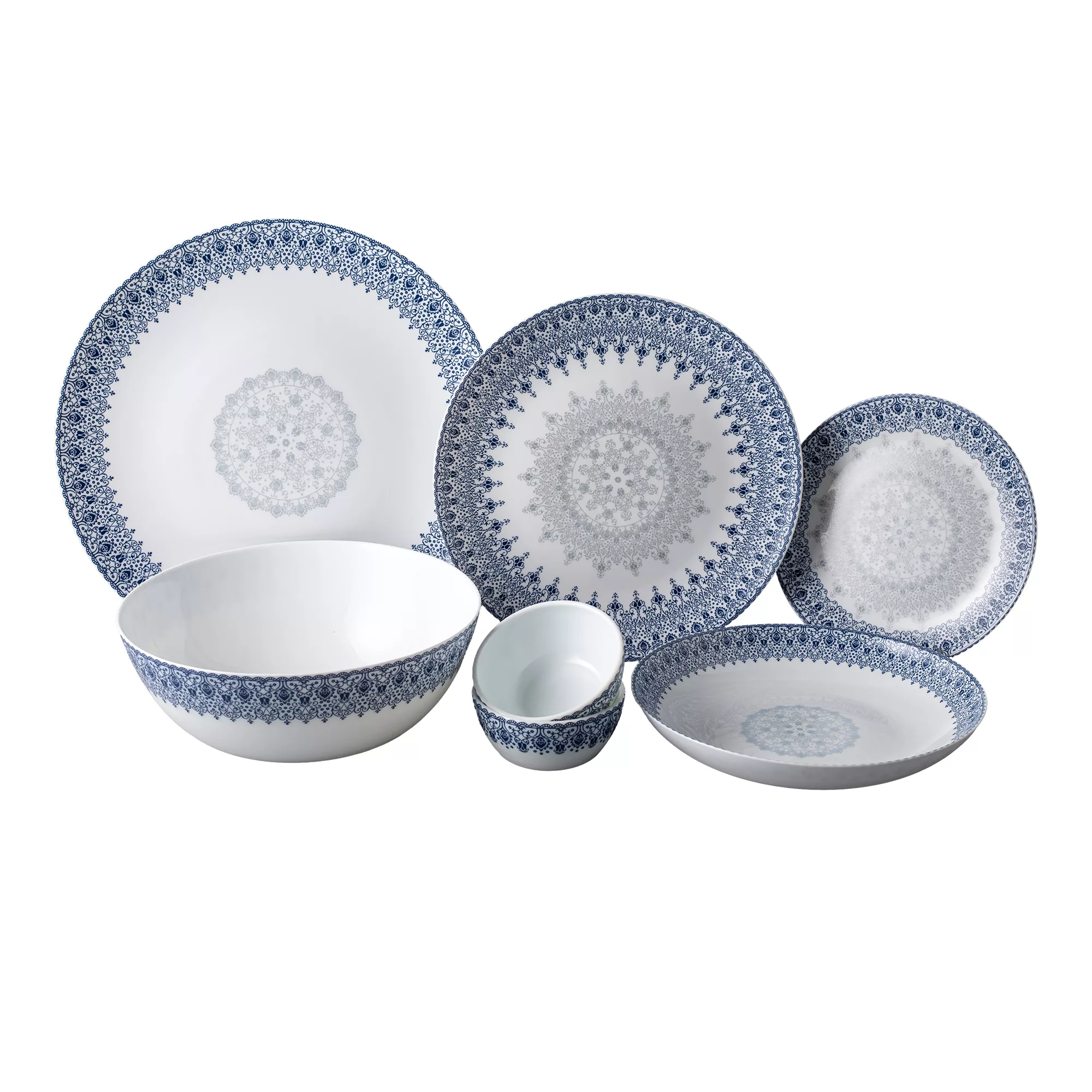 سرویس غذاخوری 26 پارچه 6 نفره آیروپال مدل نبیت