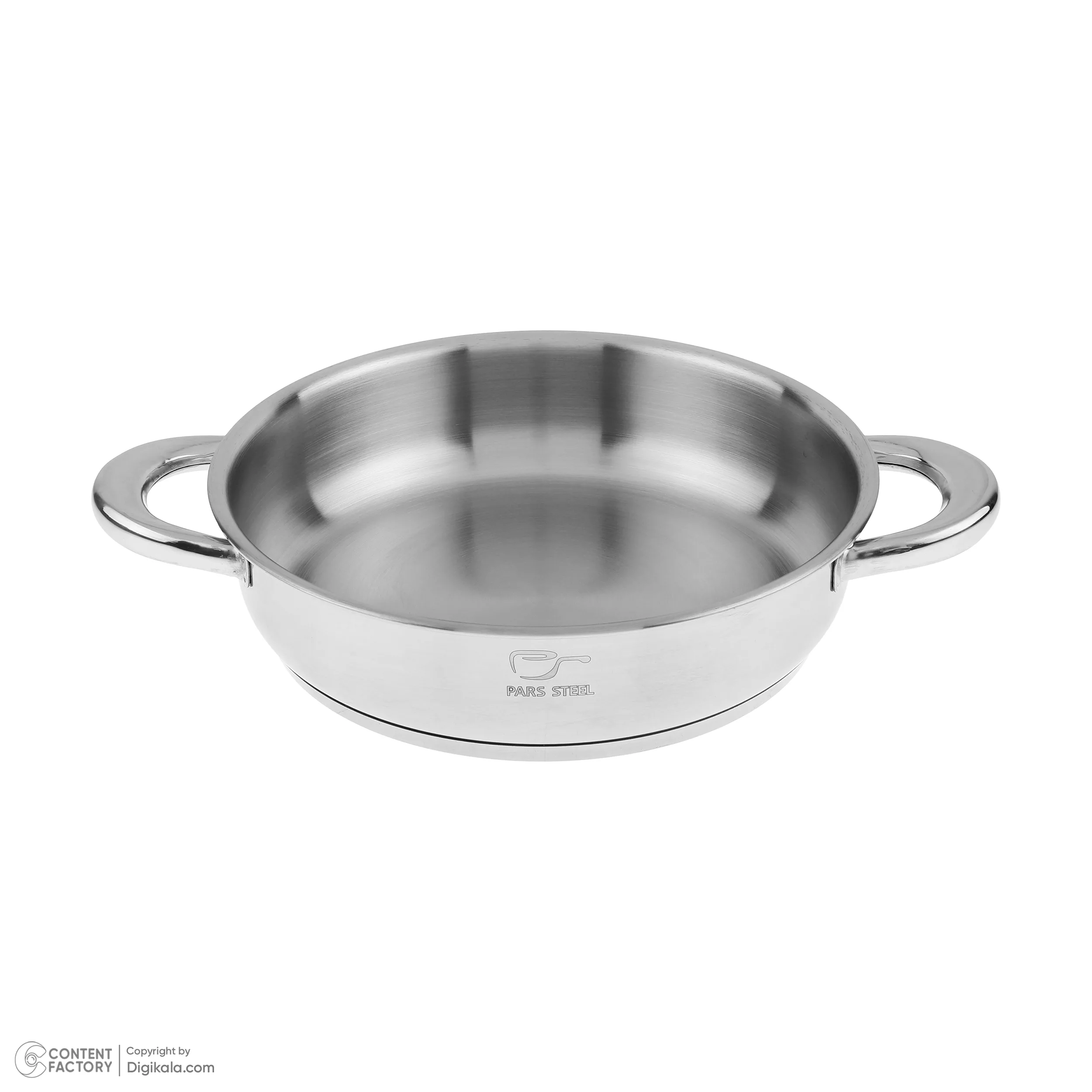 سرویس تابه و قابلمه 3 پارچه پارس استیل مدل فلزی کد 2024