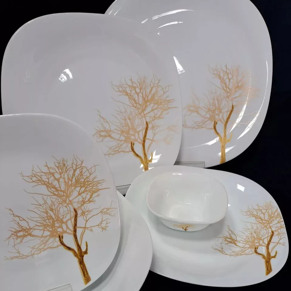 سرویس غذاخوری 26 پارچه مدل درخت توسکا