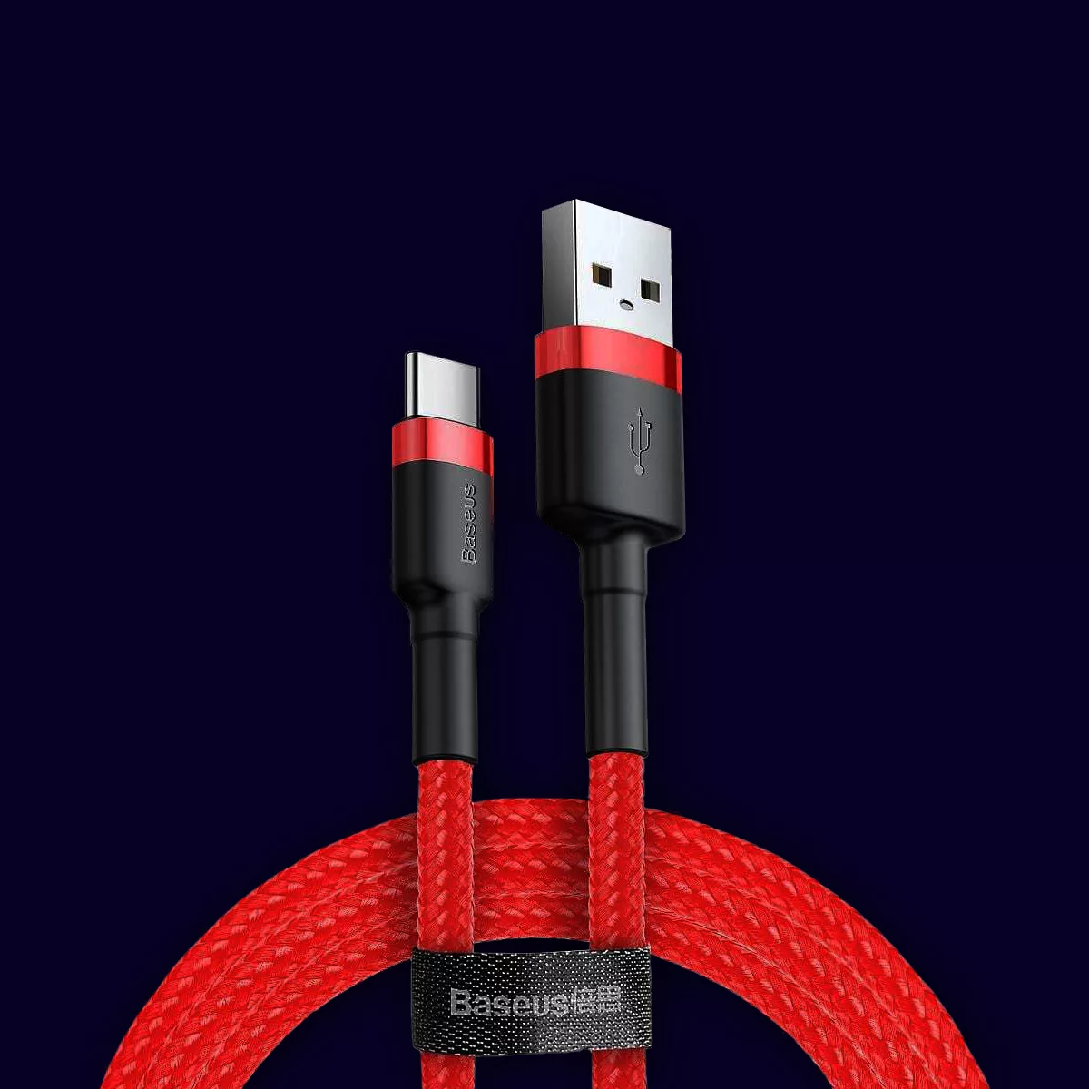 کابل تبدیل USB به USB-C باسئوس مدل CATKLF-U09 Cafule طول 3 متر