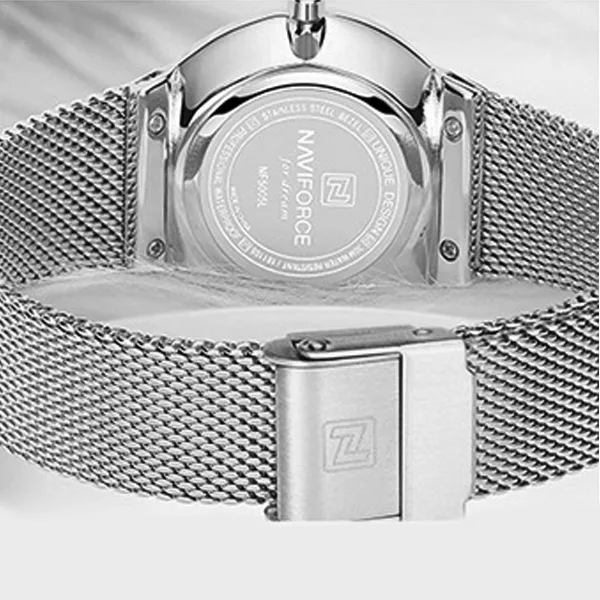 ساعت مچی عقربه ای زنانه نیوی فورس مدل NF5005 sw